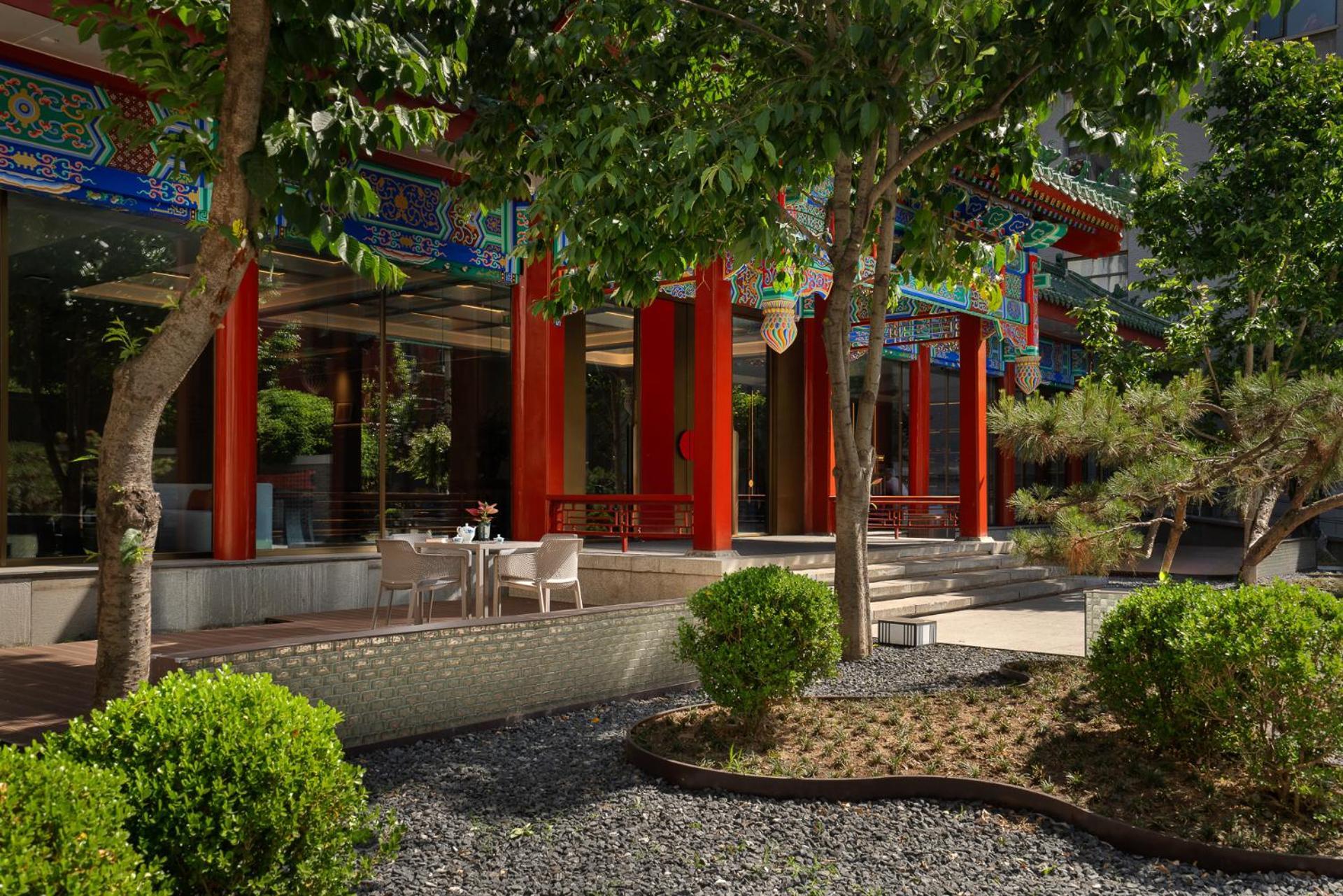 Ssaw Garden Hotel Pekín Exterior foto